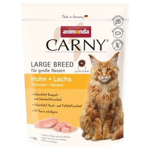 350g Carny Large Breed kana + lohi animonda kissan kuivaruoka