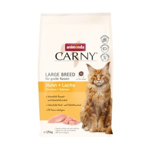 1,75kg Carny Large Breed kana + lohi animonda kissan kuivaruoka