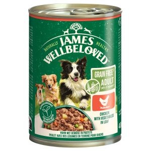 6x400g Adult Grain Free kanapatee James Wellbeloved koiranruoka