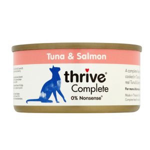24x75g tonnikala & lohi Thrive Kissanruoka