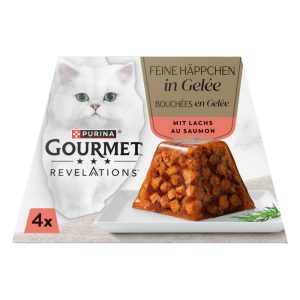 12x57g Revelations Fine Cuts lohi Gourmet kissan märkäruoka
