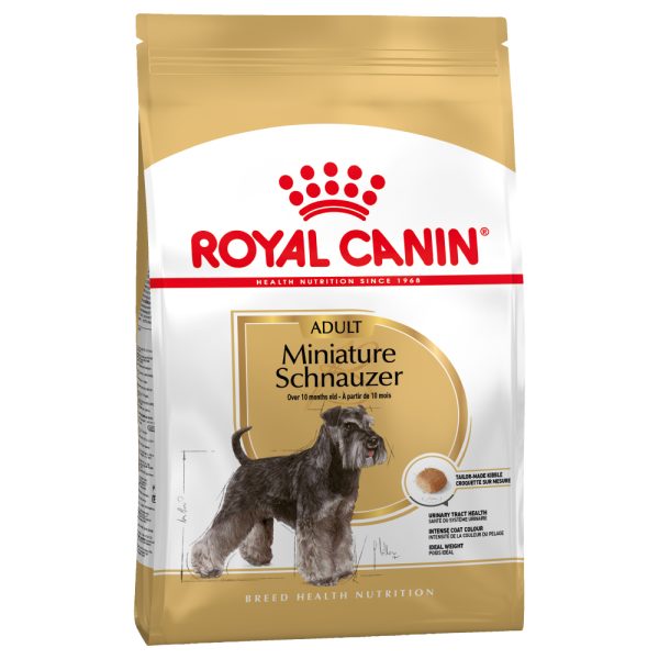 7,5kg Miniature Schnauzer Adult Royal Canin Breed Koiranruoka