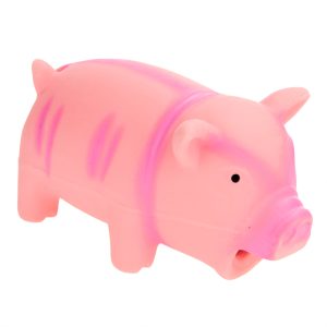 röhkivä lateksipossu n 15cm, vaaleanpun. zooplus Exclusive koiralle