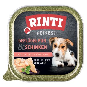 RINTI Finest siipikarja & kinkku koiranruoka