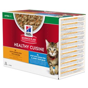 1280g Kitten Healthy Cuisine with Chicken & Ocean Fish Hill*s Science Plan kissanruoka