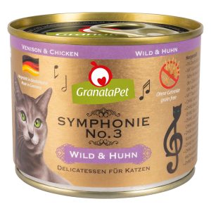 12x200g Symphonie riista & kana Granatapet Kissanruoka
