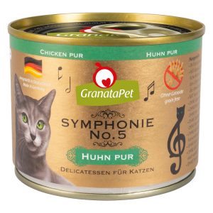 12x200g Symphonie kana Granatapet kissan märkäruoka
