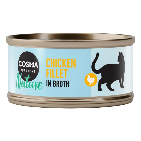 6x70g Nature kanafile Cosma Kissanruoka
