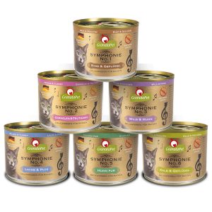 12x200g Symphonie sekoitus, 6 makua Granatapet Kissanruoka