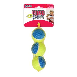 2x3 palloa KONG Ultra SqueakAir Ball koiran lelu