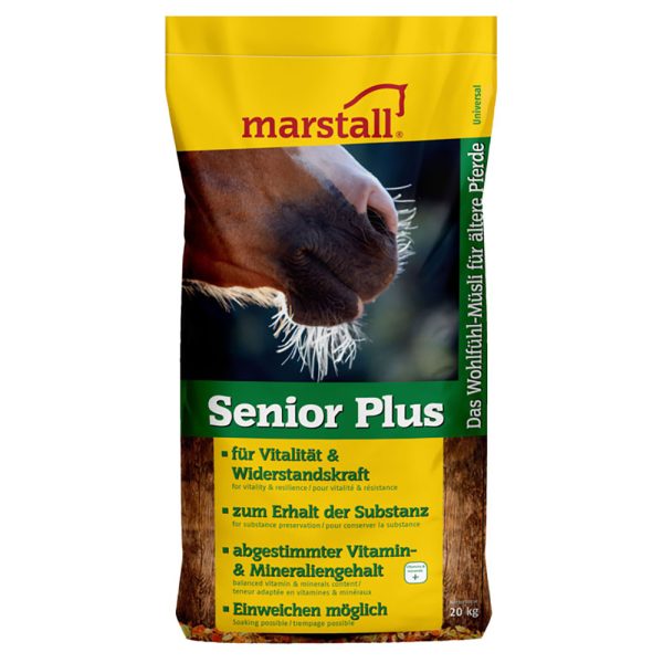20kg Senior Plus Marstall hevosille