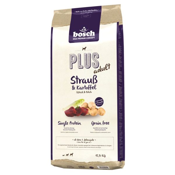 12,5kg HPC Plus Ostrich & Potato Bosch HPC Plus Koiranruoka