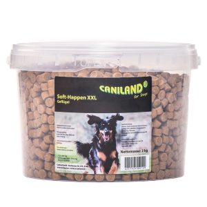 2kg Soft siipikarjaherkut XXL-ämpärissä Canibit koiralle