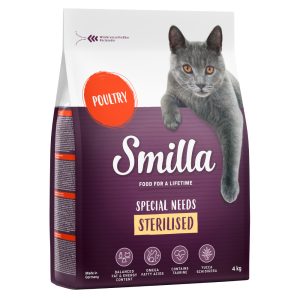 4kg Adult Sterilised Smilla Kissanruoka