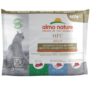 24x55g Pouch 3 tonnikalamakua hyytelössä Almo Nature Classic Kissanruoka