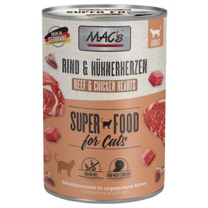 12x400g nauta & kanansydän MAC's Kissanruoka