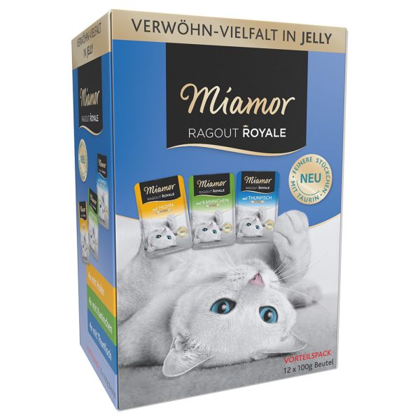 12x100g Ragout Royale Multimix Jelly Miamor Kissanruoka