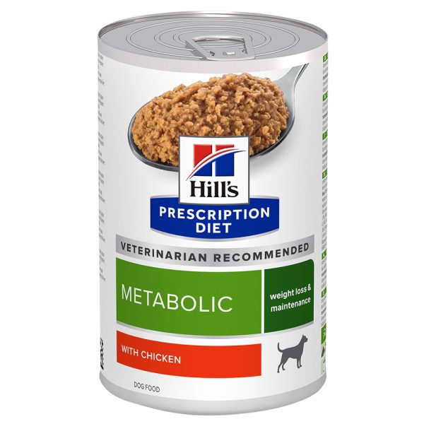 12x370g Hill´s Prescription Diet Canine Metabolic Weight Management kana koiranruoka