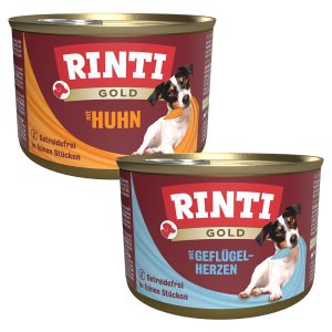 RINTI Gold kanapalat + siipikarjansydän koiranruoka