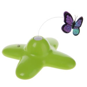 Funny Butterfly + 4 vaihtoperhosta kissanlelu