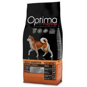 12kg Adult Sensitive Salmon & Potato Optima Koiranruoka