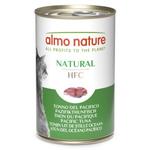 6x140g Tyynenmeren tonnikala Almo Nature Classic Kissanruoka