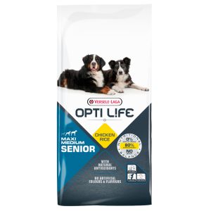 12,5kg Opti Life Senior Medium & Maxi  koiranruoka