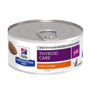 6x156g y/d Thyroid Care Hill's Prescription Diet kissan märkäruoka