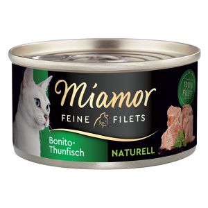 6x80g Fine Filets Naturelle Boniitti tonnikala Miamor Kissanruoka