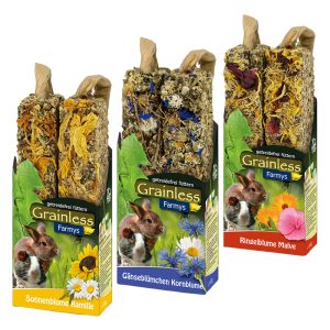 3x2kpl Farmy's Grainless Mixed Pack JR Farm pieneläimille