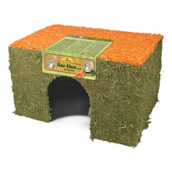 2 x 60 g suuri JR Farm heinäporkkanamökki