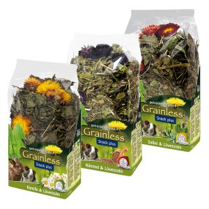 300g Grainless Snack Plus -paketti JR Farm pieneläimille
