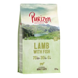 2,5kg Adult Lamb & Fish Purizon Cat Kissanruoka