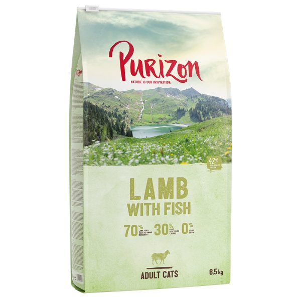 6.5 kg Adult Lamb & Fish viljaton Purizon kissan kuivaruoka