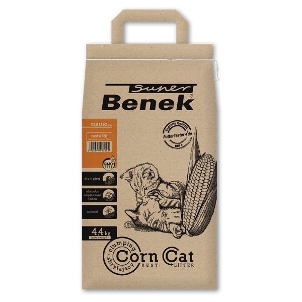 7l (noin 4,4kg) Super Corn Cat Natura Benek kissanhiekka