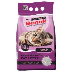 10 l Super Benek Compact Lawenda -kissanhiekka