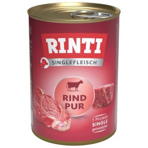 RINTI Single Protein nauta koiranruoka