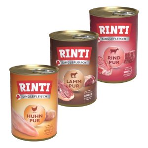 RINTI Single Protein naudanliha + kana + lammas koiranruoka