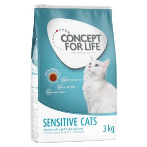 3kg Sensitive Cats Concept for Life kissan kuivaruoka