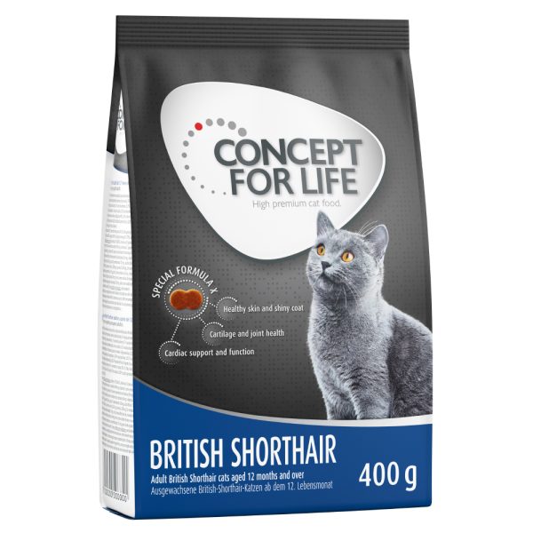 400g British Shorthair Adult Concept for Life kissan kuivaruoka