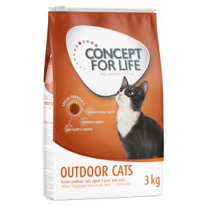 3kg Outdoor Cats Concept for Life  kissan kuivaruoka