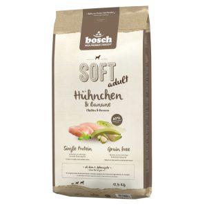 12,5kg Soft Chicken & Banana Bosch HPC Soft Koiranruoka