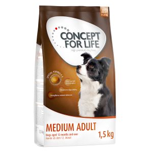 1,5kg Concept for Life Medium Adult koiranruoka