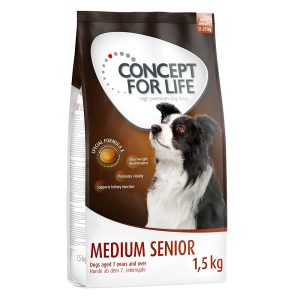 1,5kg Concept for Life Medium Senior koiranruoka