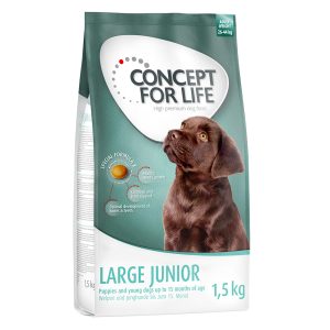 1,5 kg Large Junior Concept for Life koiran kuivaruoka