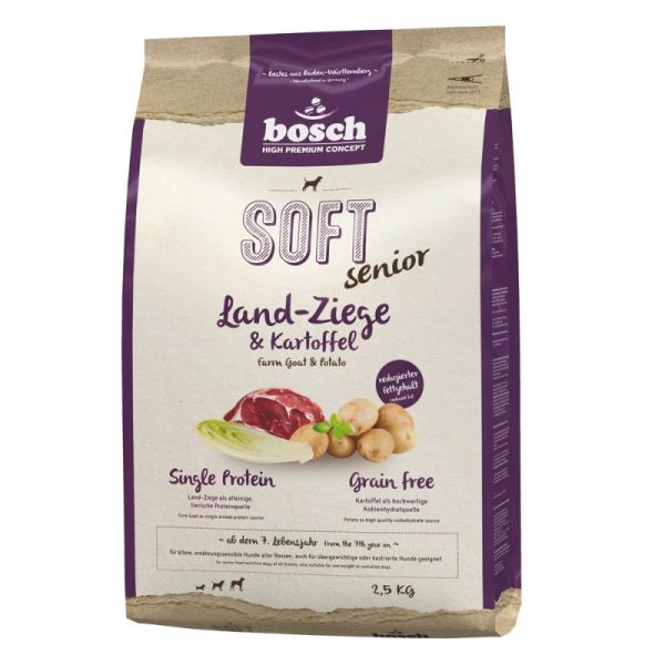 2,5kg Soft Senior Goat & Potato Bosch HPC Soft Koiranruoka
