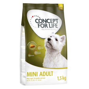 1,5kg Concept for Life Mini Adult  koiranruoka