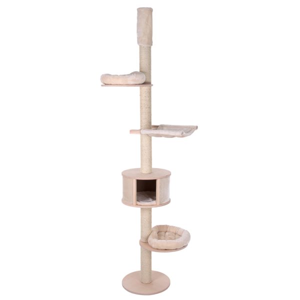 Natural Paradise raapimispuu Magnolia kerma 270x82x48cm kissa