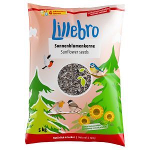 5kg auringonkukansiemenet Lillebro linnuille