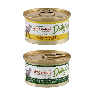 6x85g kanamousselajitelma Almo Nature Daily Menu Kissanruoka